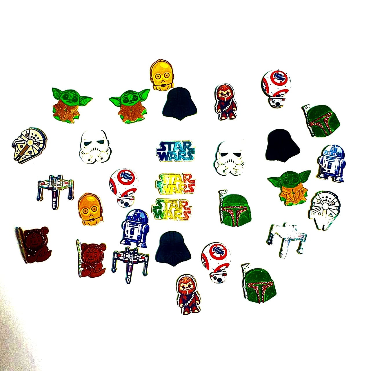 Adesivos Coleção Star Wars Luly Biju - 30 unidades