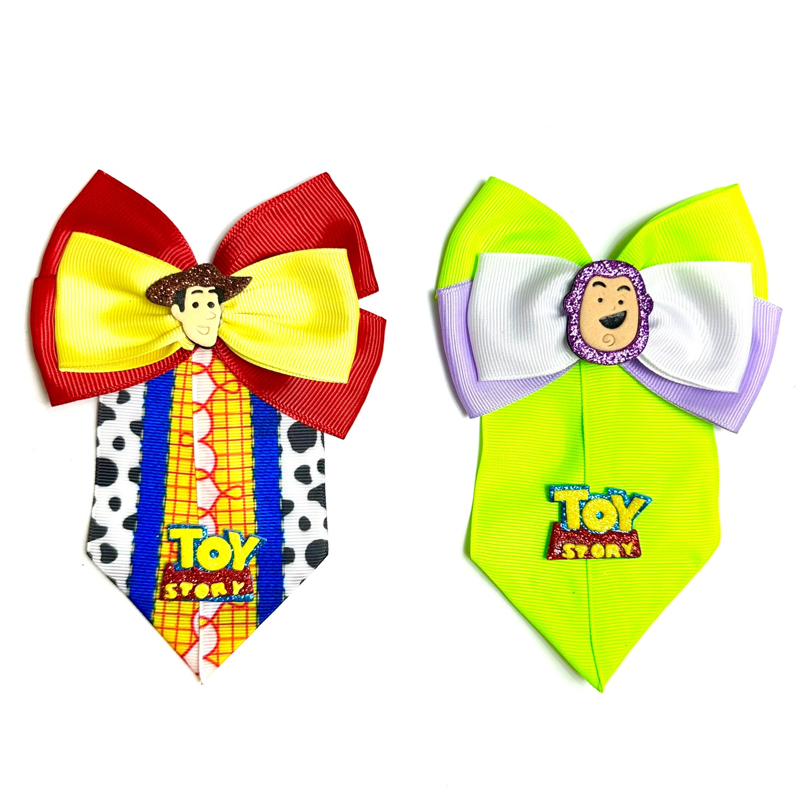 Gravatas Médias Woody e Buzz – 5 unidades