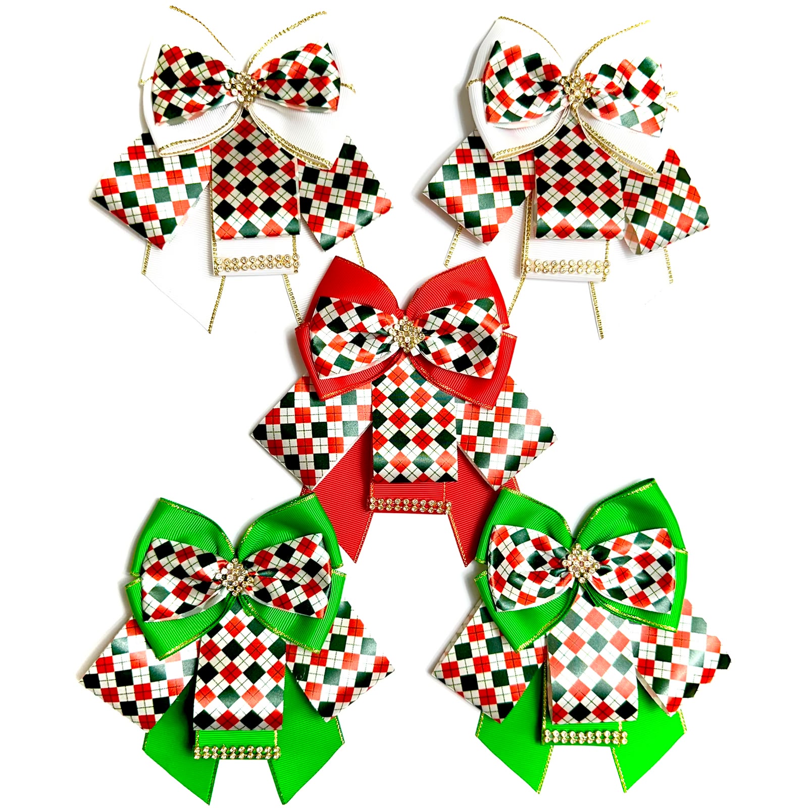 Gargantilhas Natal Luxo - 5 unidades